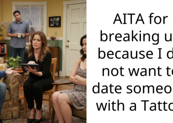AITA for breaking up because I do not want to date someone with a Tattoo
