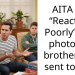 AITA for “Reacting Poorly” to a photo my brother’s ex sent to me?