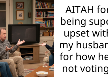 AITAH for being super upset with my husband for how he’s not voting?