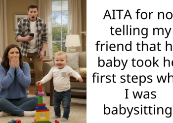 AITA for not telling my friend that her baby took her first steps while I was babysitting?