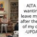 AITA for wanting to leave my wife after the birth of my child? -UPDATE-
