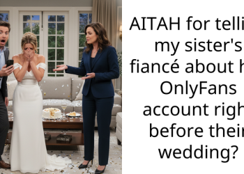 AITAH for telling my sister’s fiancé about her On****ns account right before their wedding?