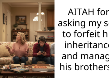 AITAH for asking my son to forfeit his inheritance and manage his brothers?