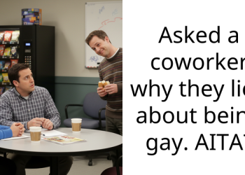 Asked a coworker why they lied about being gay. AITA?