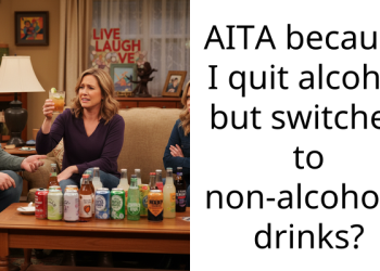 AITA because I quit alcohol but switched to non-alcoholic drinks?