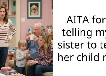 AITA for telling my sister to tell her child no