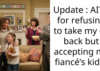 Update : AITA for refusing to take my ex back but accepting my fiancé’s kids?