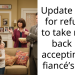 Update : AITA for refusing to take my ex back but accepting my fiancé’s kids?