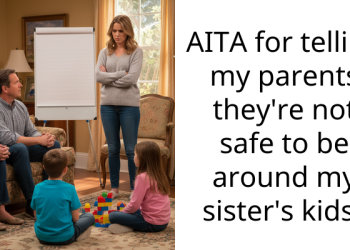 AITA for telling my parents they’re not safe to be around my sister’s kids?
