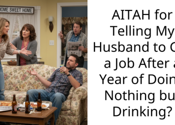 AITAH for Telling My Husband to Get a Job After a Year of Doing Nothing but Drinking?