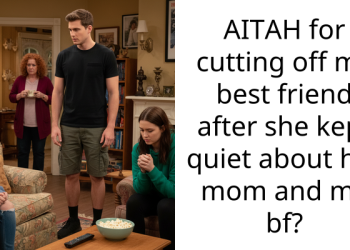 AITAH for cutting off my best friend after she kept quiet about her mom and my bf?