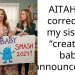 AITAH for correcting my sister’s “creative” baby announcement?