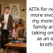 AITA for not being more involved in my mom’s new family and not taking on a role as an older brother?