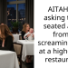 AITAH for asking to be seated away from a screaming baby at a higher end restaurant?