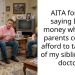 AITA for not saying I had money when my parents couldn’t afford to take two of my siblings to a doctor?