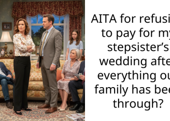 AITA for refusing to pay for my stepsister’s wedding after everything our family has been through?