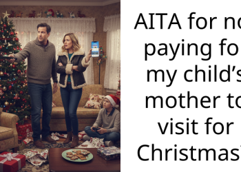 AITA for not paying for my child’s mother to visit for Christmas?