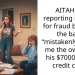 AITAH for reporting my dad for fraud because the bank “mistakenly” made me the owner of his $7000+ debt credit card?