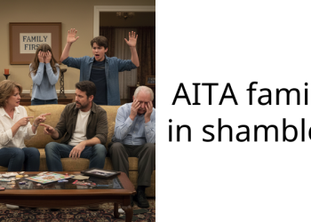 AITA family in shambles