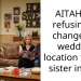 AITAH for refusing to change my wedding location for my sister in law?