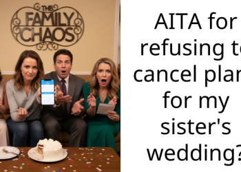 AITA for refusing to cancel plans for my sister’s wedding?