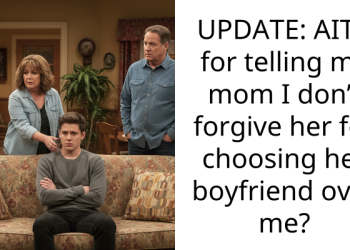 UPDATE: AITA for telling my mom I don’t forgive her for choosing her boyfriend over me?