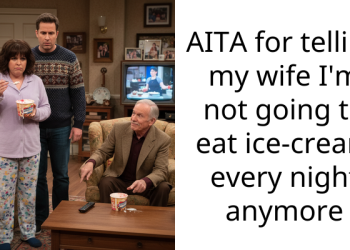 AITA for telling my wife I’m not going to eat ice-cream every night anymore