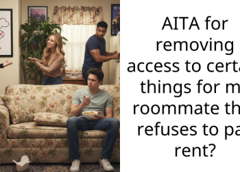 AITA for removing access to certain things for my roommate that refuses to pay rent?