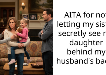 AITA for not letting my sister secretly see my daughter behind my husband’s back?