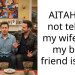 AITAH for not telling my wife that my best friend is gay?