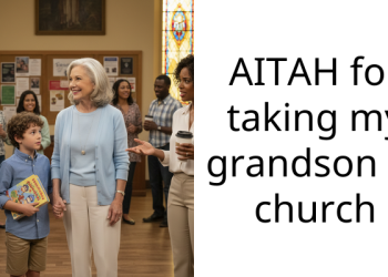 AITAH for taking my grandson to church