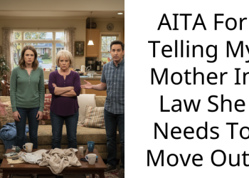 AITA For Telling My Mother In Law She Needs To Move Out?