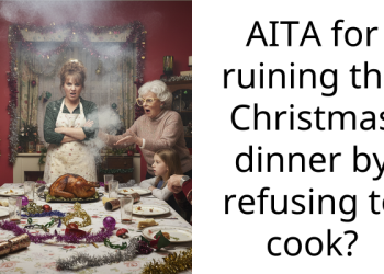 AITA for ruining the Christmas dinner by refusing to cook?