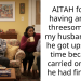 AITAH for not having another th****ome with my husband after he got upset last time because I carried on when he had finished?