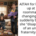 AITAH for blowing up at my roommate for changing plans suddenly because she “disapproves” of an unusual fraternity event?