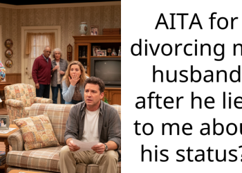 AITA for divorcing my husband after he lied to me about his status?