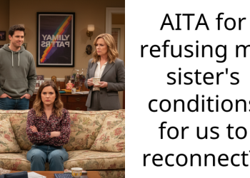 AITA for refusing my sister’s conditions for us to reconnect?