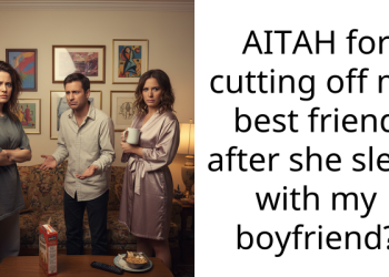 AITAH for cutting off my best friend after she slept with my boyfriend?