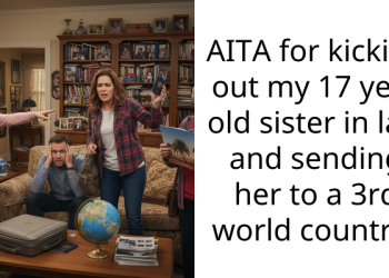 AITA for kicking out my 17 year old sister in law and sending her to a 3rd world country?