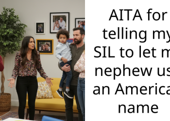 AITA for telling my SIL to let my nephew use an American name