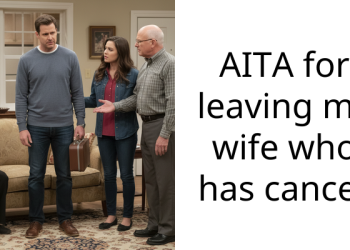 AITA for leaving my wife who has cancer