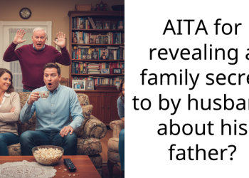 AITA for revealing a family secret to by husband about his father?