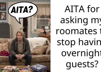 AITA for asking my roomates to stop having overnight guests?
