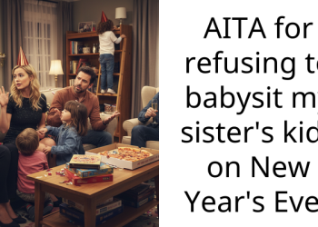 AITA for refusing to babysit my sister’s kids on New Year’s Eve?