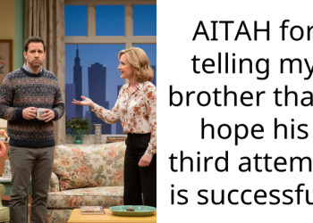 AITAH for telling my brother that I hope his third attempt is successful?