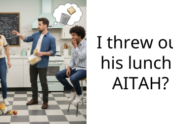I threw out his lunch. AITAH?