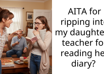 AITA for ripping into my daughter’s teacher for reading her diary?
