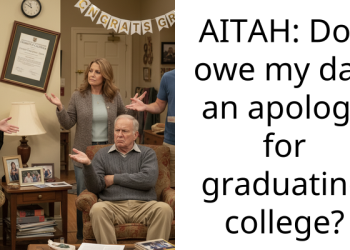 AITAH: Do I owe my dad an apology for graduating college?