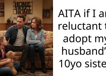 AITA if I am reluctant to adopt my husband’s 10yo sister