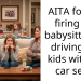 AITA for not firing the babysitter for driving the kids without car seats